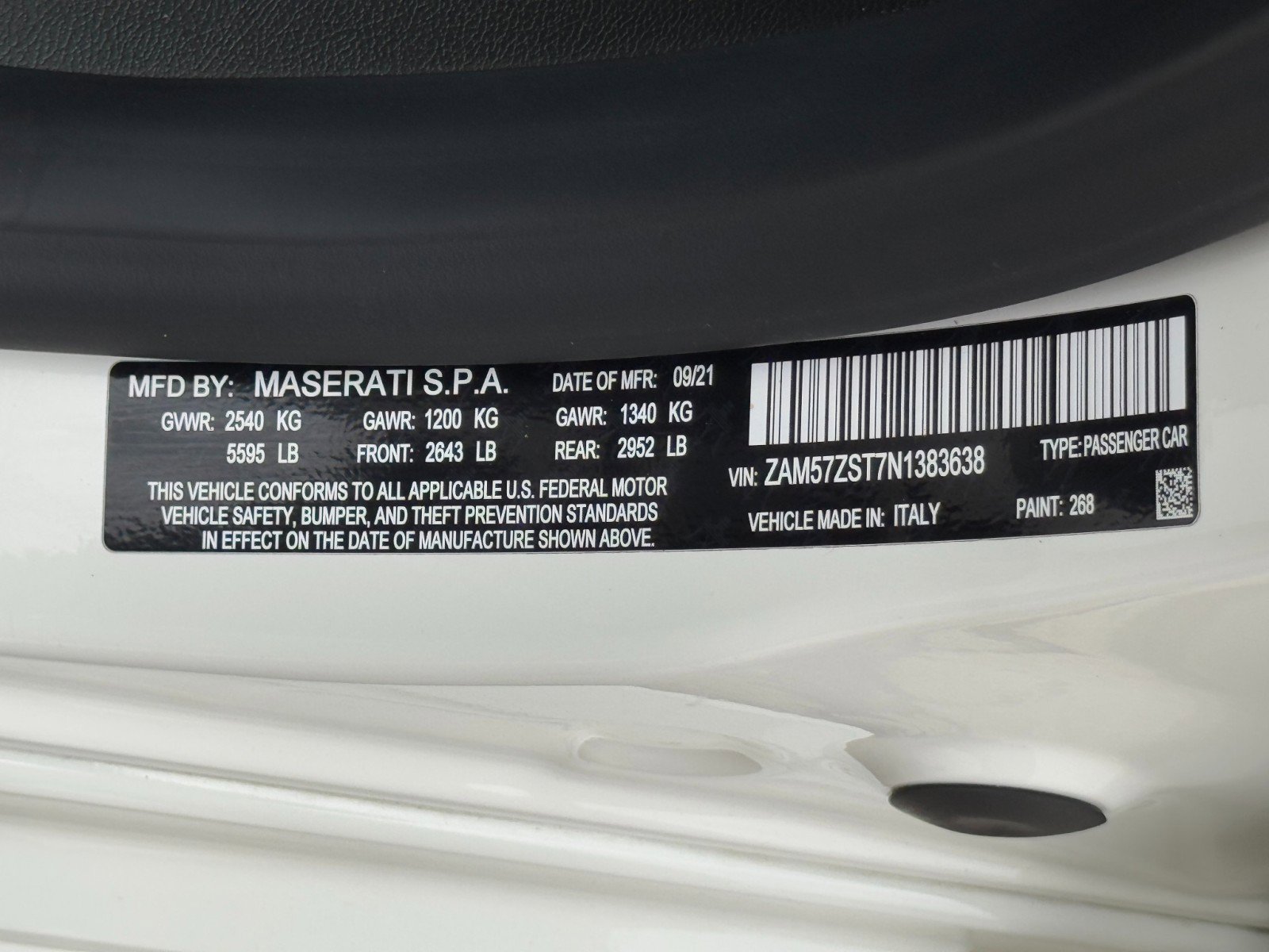 Used 2022 Maserati Ghibli Trofeo image 47