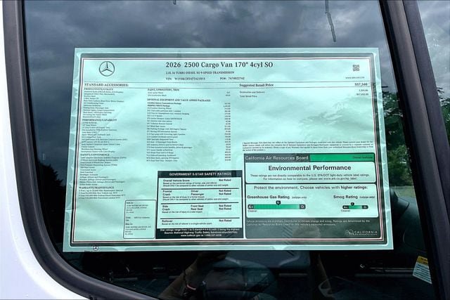 New 2026 Mercedes-Benz Sprinter 2500 image 18