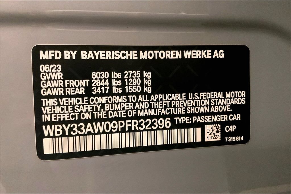 Certified 2023 BMW i4 M50 AWD/4WD image 32