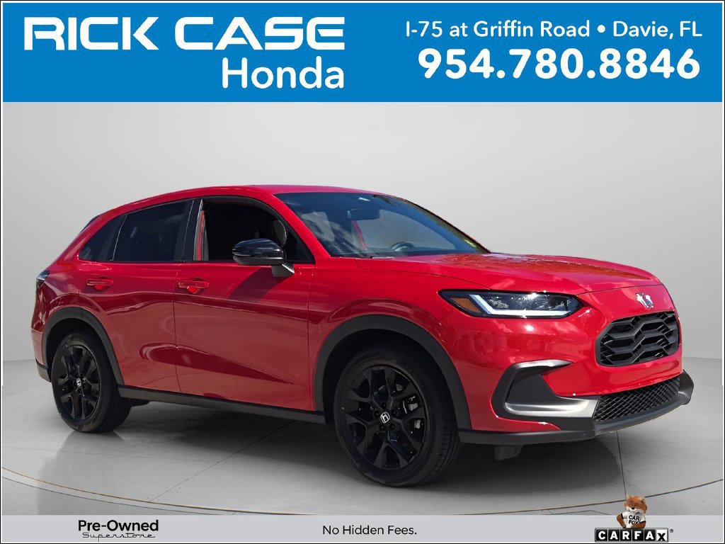 Certified 2025 Honda HR-V Sport