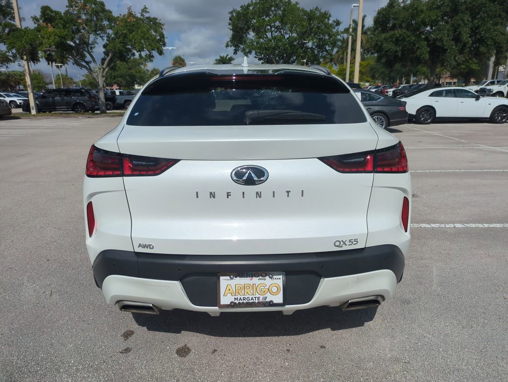 Used 2025 INFINITI QX55 Essential w/ Cargo Package AWD/4WD image 7