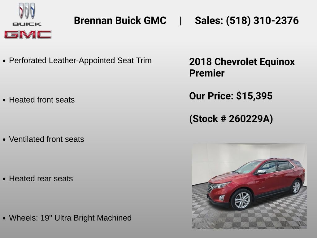 Certified 2018 Chevrolet Equinox Premier AWD/4WD image 24