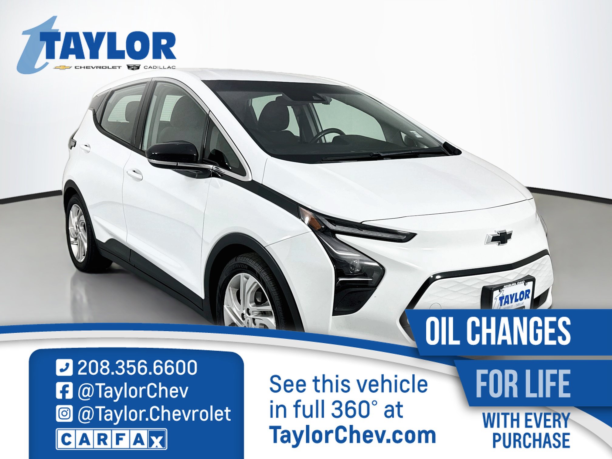 Certified 2023 Chevrolet Bolt LT w/ Driver Confidence Package FWD image 1