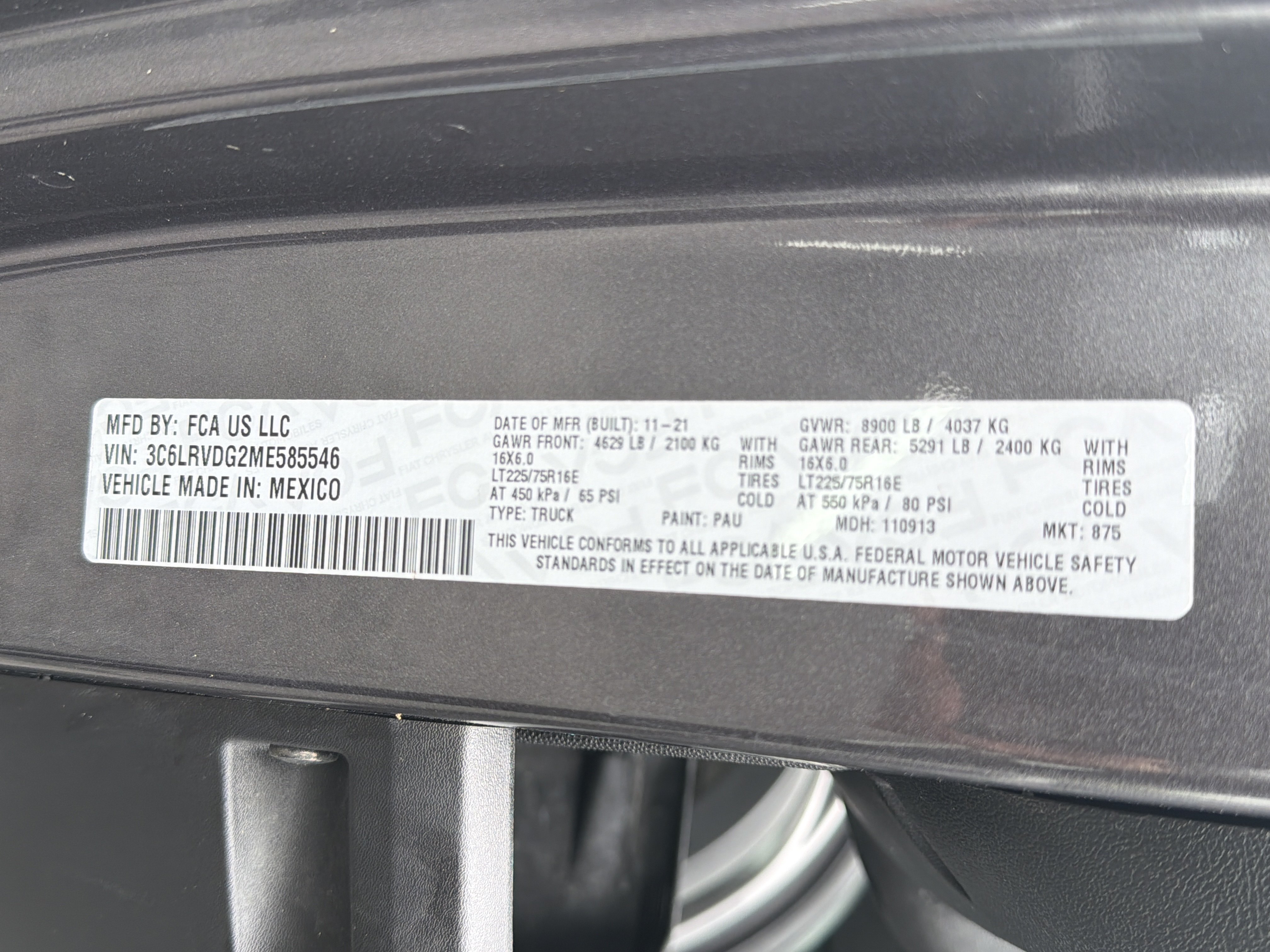 Used 2021 RAM ProMaster 2500 w/ Convenience Group FWD image 36