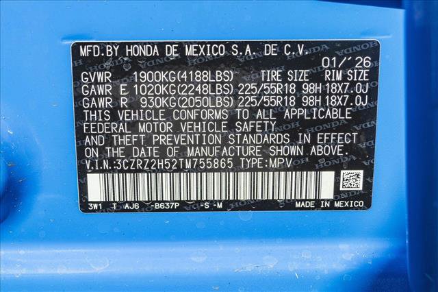 New 2026 Honda HR-V Sport image 24