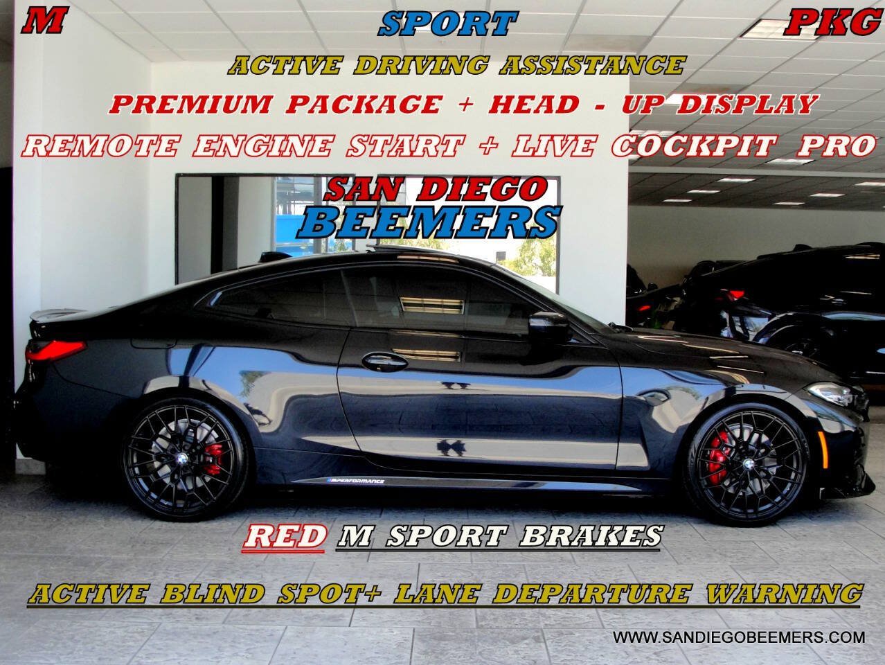 Used 2021 BMW 430i Coupe w/ M Sport Package RWD image 13