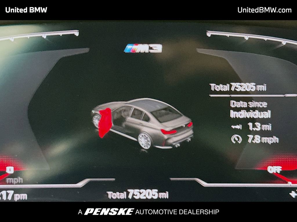 Used 2021 BMW M3 Competition w/ M Driver's Package RWD image 7