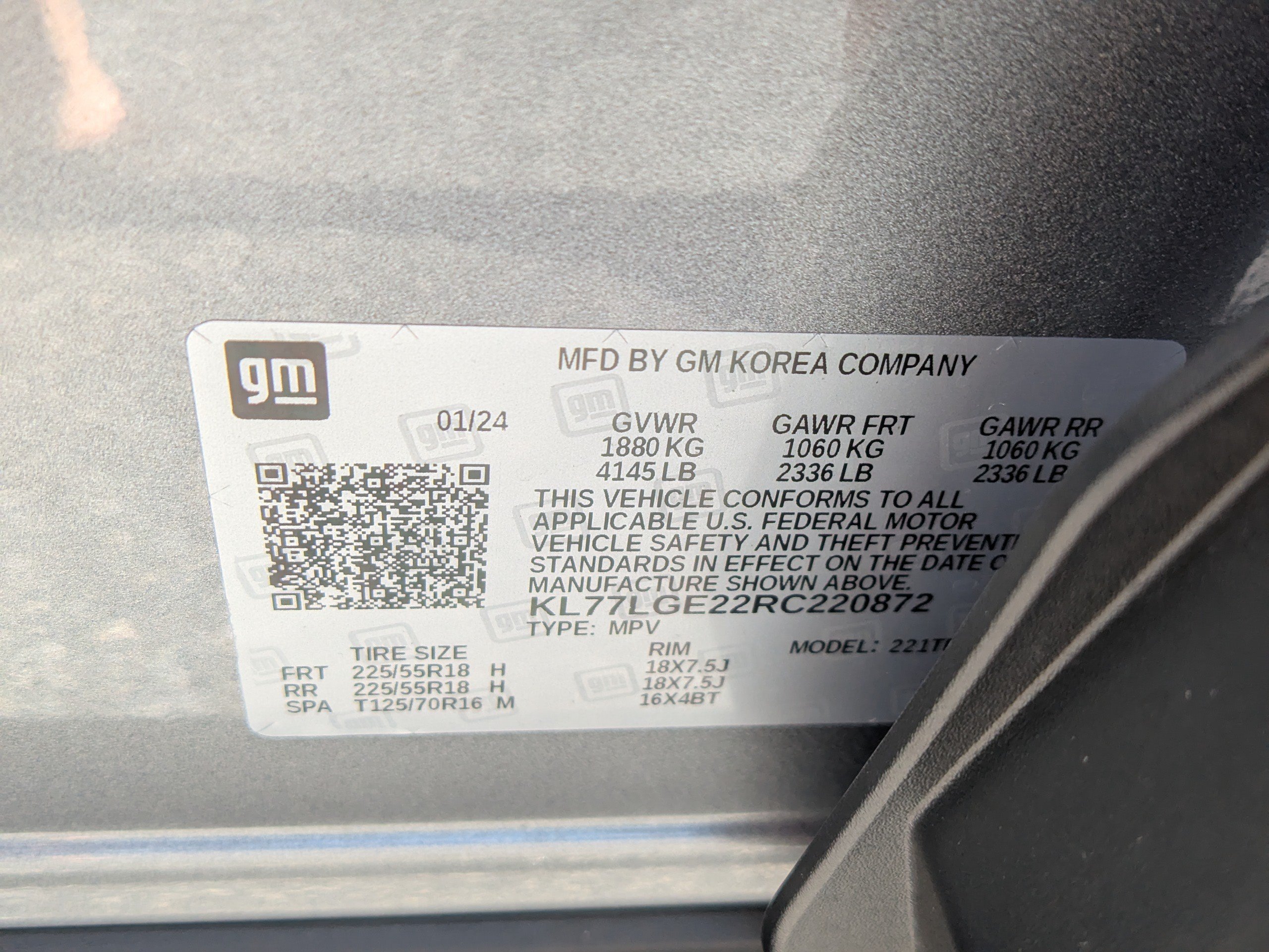 Used 2024 Chevrolet Trax RS w/ Driver Confidence Package FWD image 17