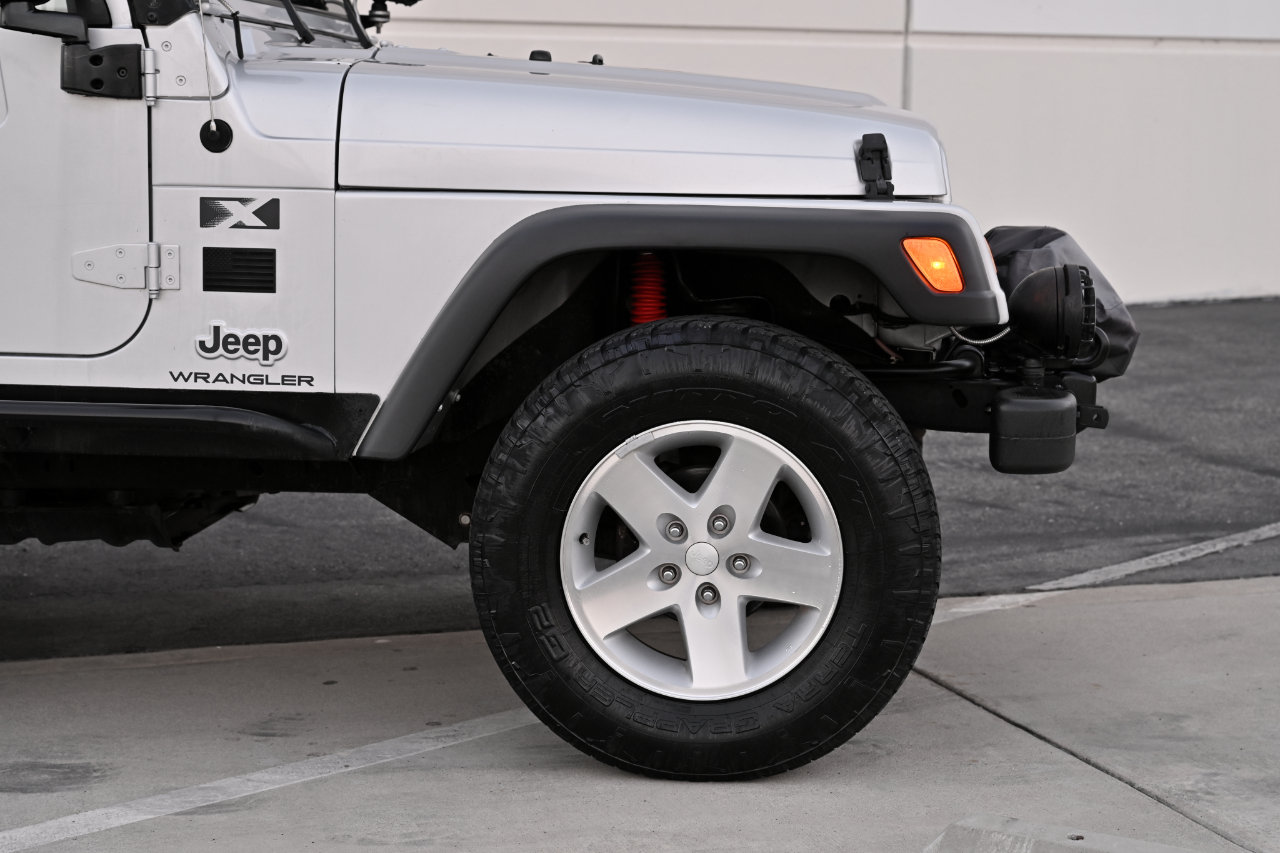 Used 2004 Jeep Wrangler X w/ Full Face Tire & Wheel Group AWD/4WD image 18