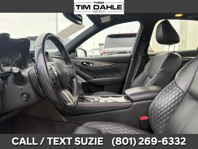 Used 2019 INFINITI Q50 Red Sport 400 w/ Sensory Package AWD/4WD image 12
