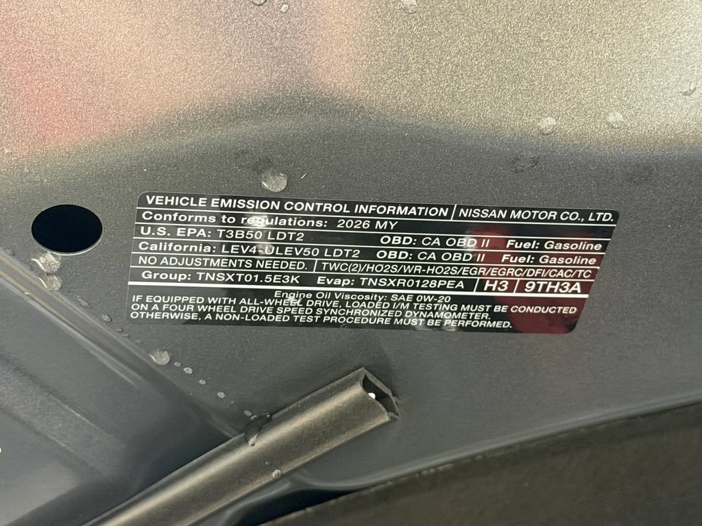 New 2026 Nissan Rogue SV w/ Rock Creek Premium Package AWD/4WD image 10