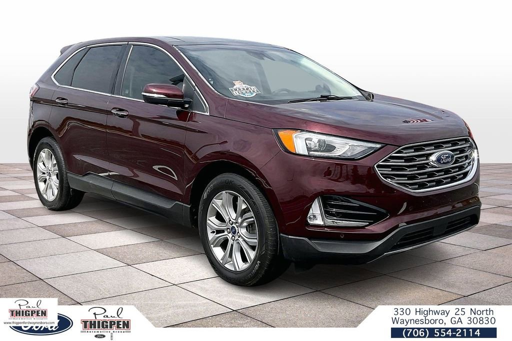 Certified 2021 Ford Edge Titanium image 1
