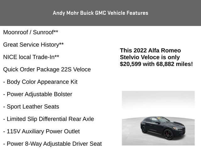 Used 2022 Alfa Romeo Stelvio Veloce image 4