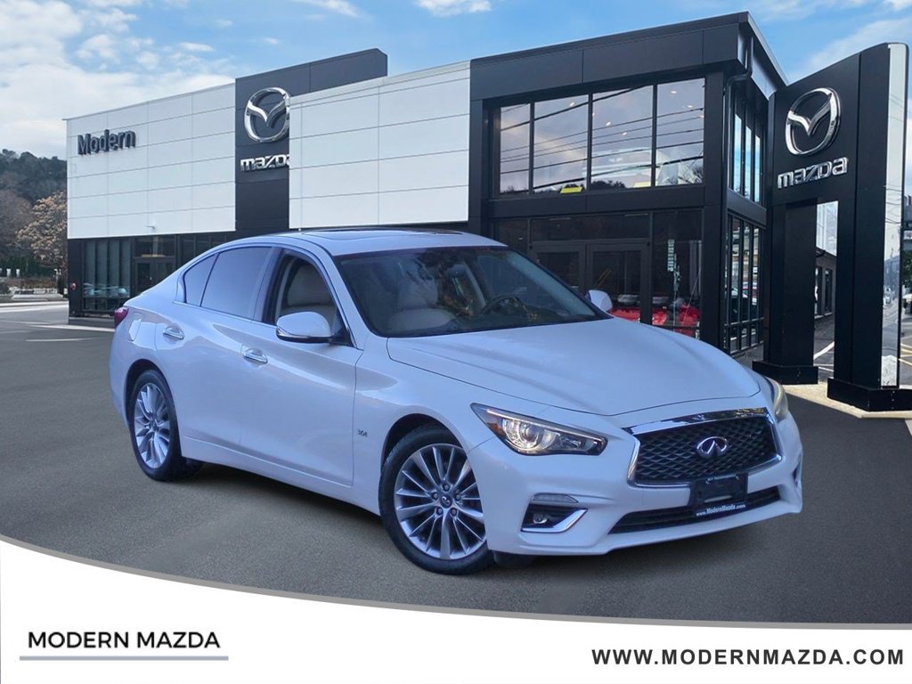 Used 2018 INFINITI Q50 Luxe w/ Essential Package (3.0T Luxe) AWD/4WD image 1