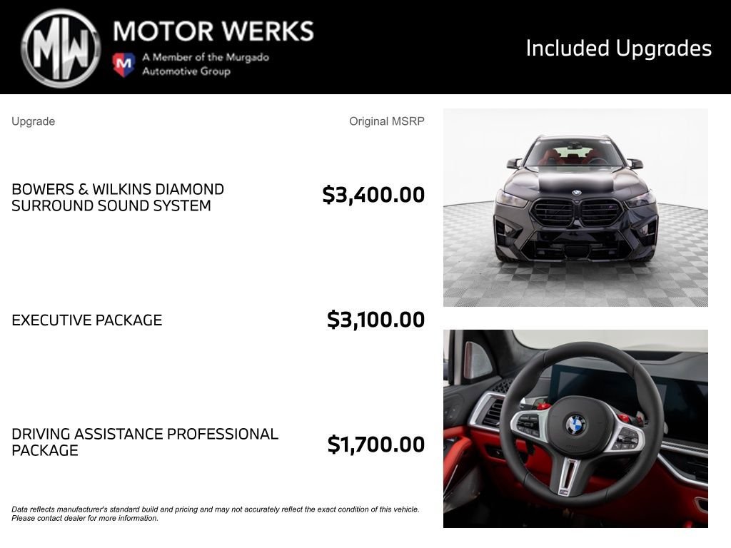 New 2026 BMW X5 M Competition w/ Executive Package AWD/4WD image 4