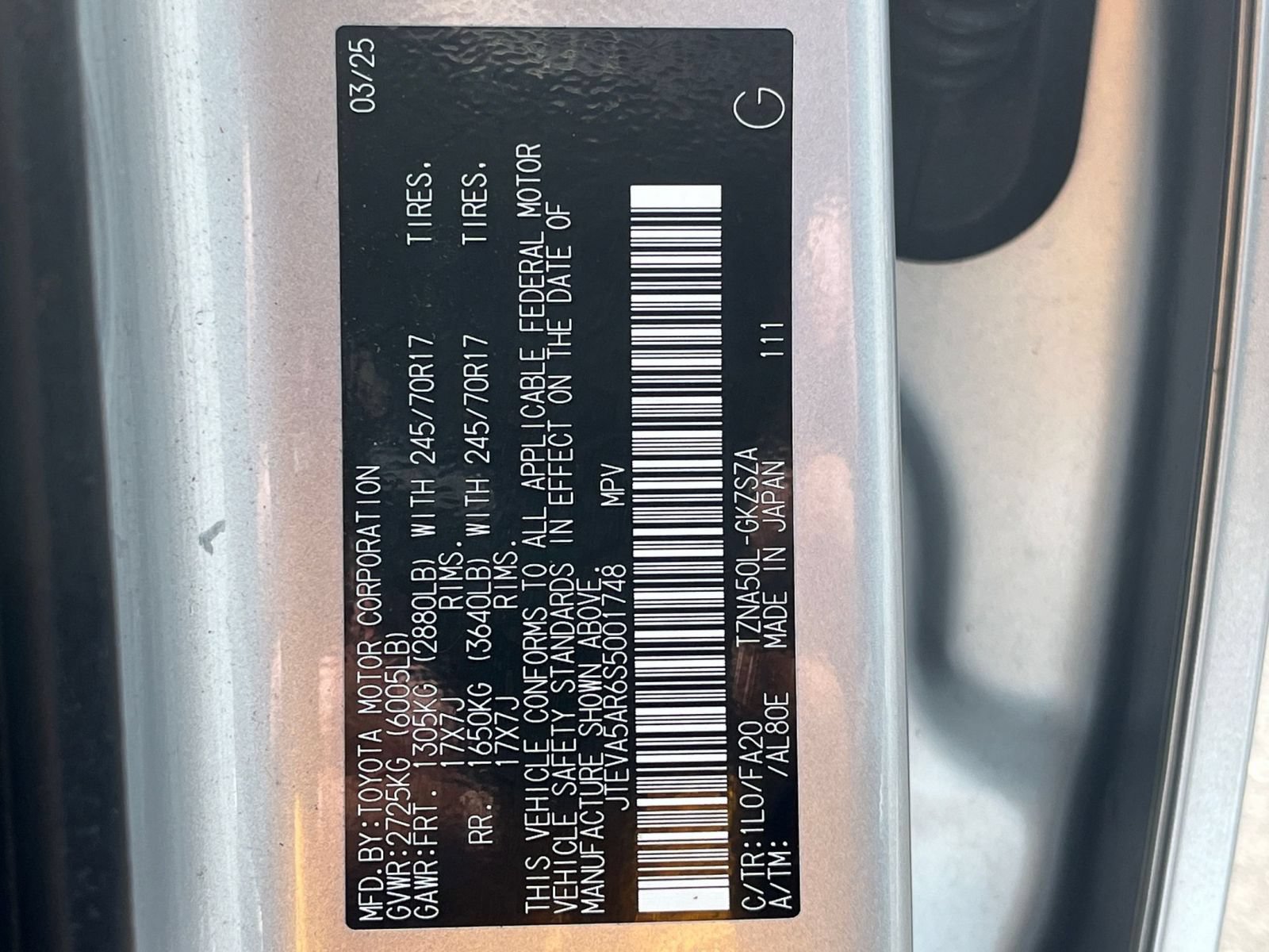 Used 2025 Toyota 4Runner SR5 RWD image 29