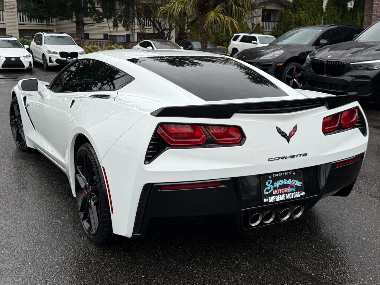 Used 2019 Chevrolet Corvette Stingray Coupe w/ Carbon Flash Badge Package image 16