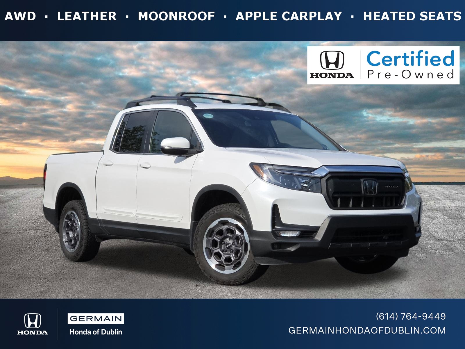 Certified 2024 Honda Ridgeline RTL image 1