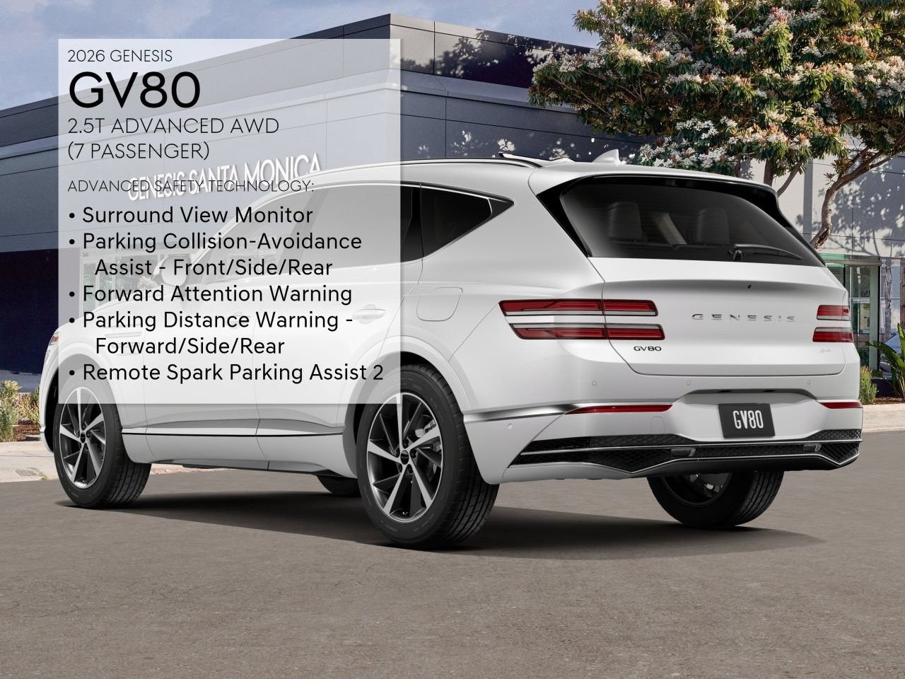 New 2026 Genesis GV80 2.5T Advanced AWD/4WD image 8