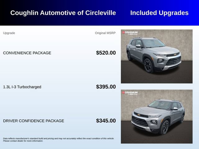 Used 2023 Chevrolet TrailBlazer LT w/ Convenience Package FWD image 3