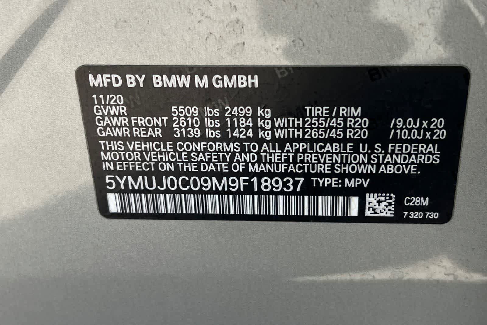 Used 2021 BMW X4 M image 39