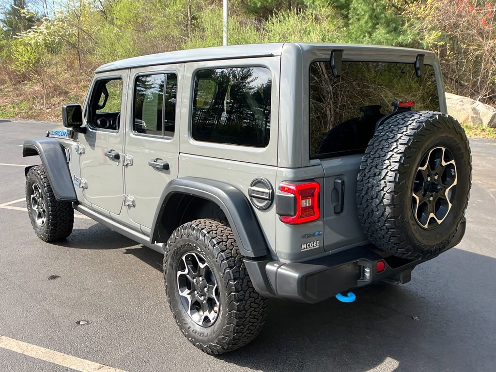 Used 2021 Jeep Wrangler Unlimited Rubicon 4xe w/ Cold Weather Group AWD/4WD image 3