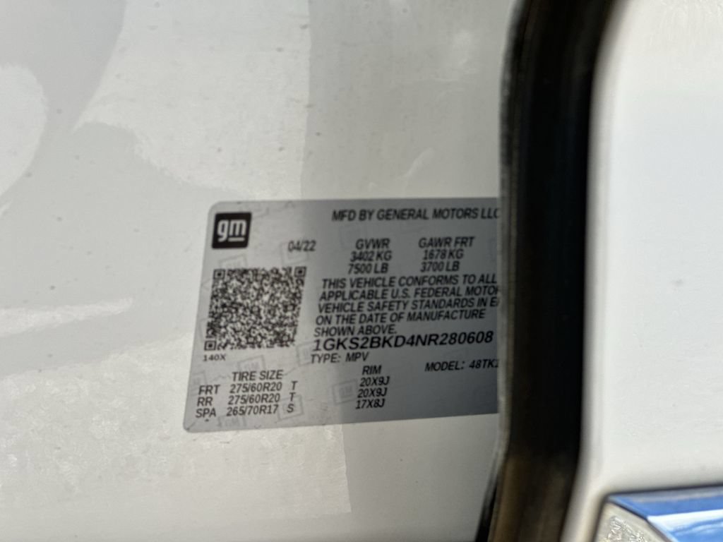 Certified 2022 GMC Yukon SLT w/ SLT Premium Package AWD/4WD image 34