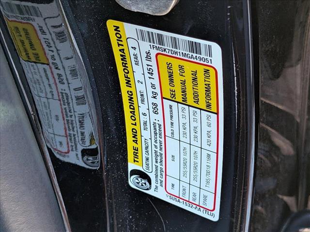 Used 2021 Ford Explorer XLT w/ Equipment Group 202A image 16