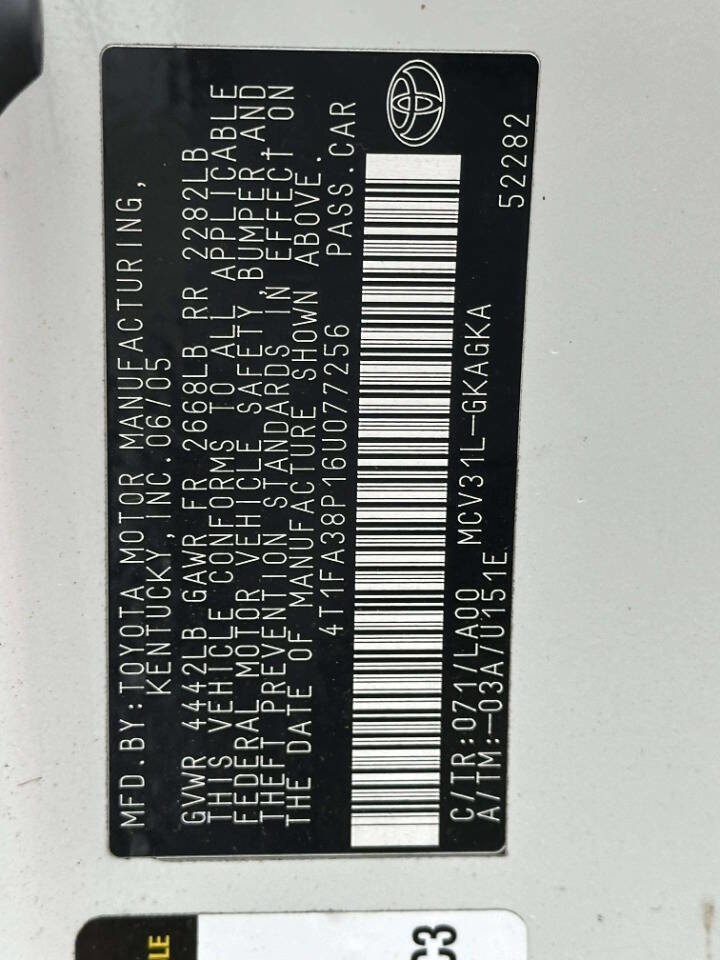 Used 2006 Toyota Solara SLE image 17