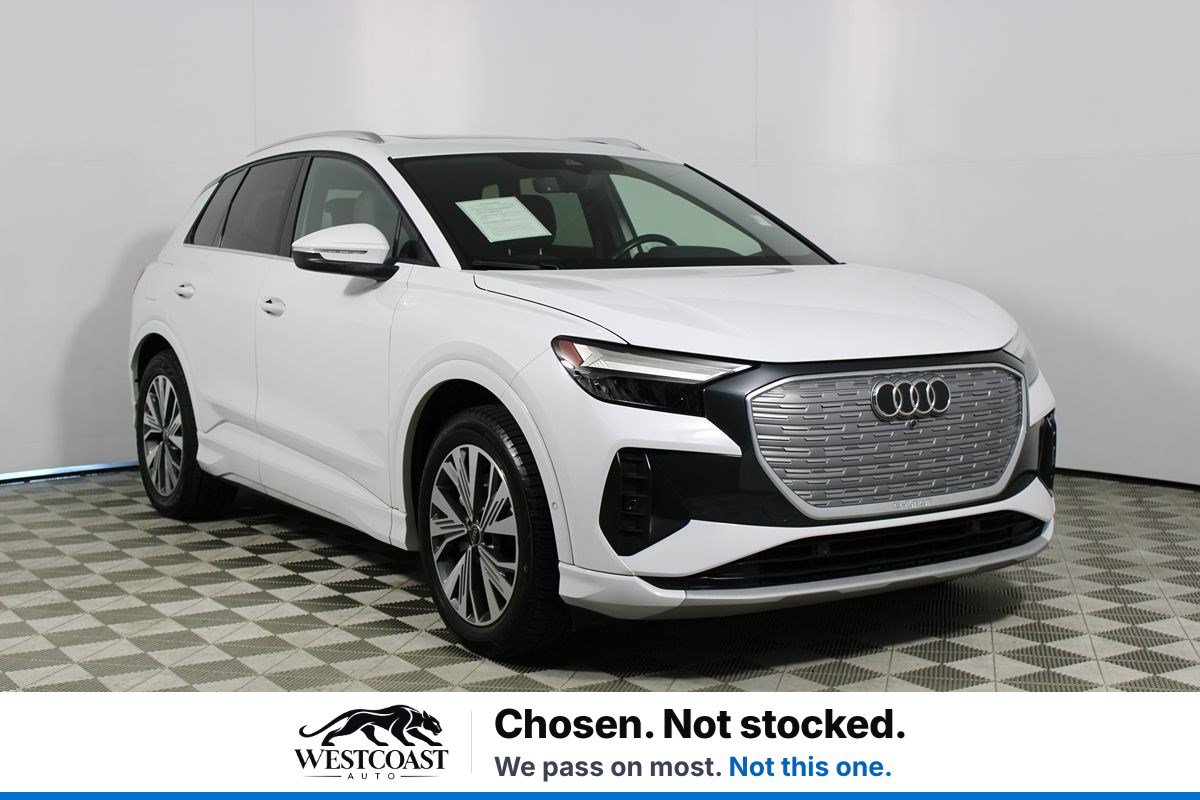 Used 2023 Audi Q4 e-tron Premium Plus w/ Premium Plus RWD image 1