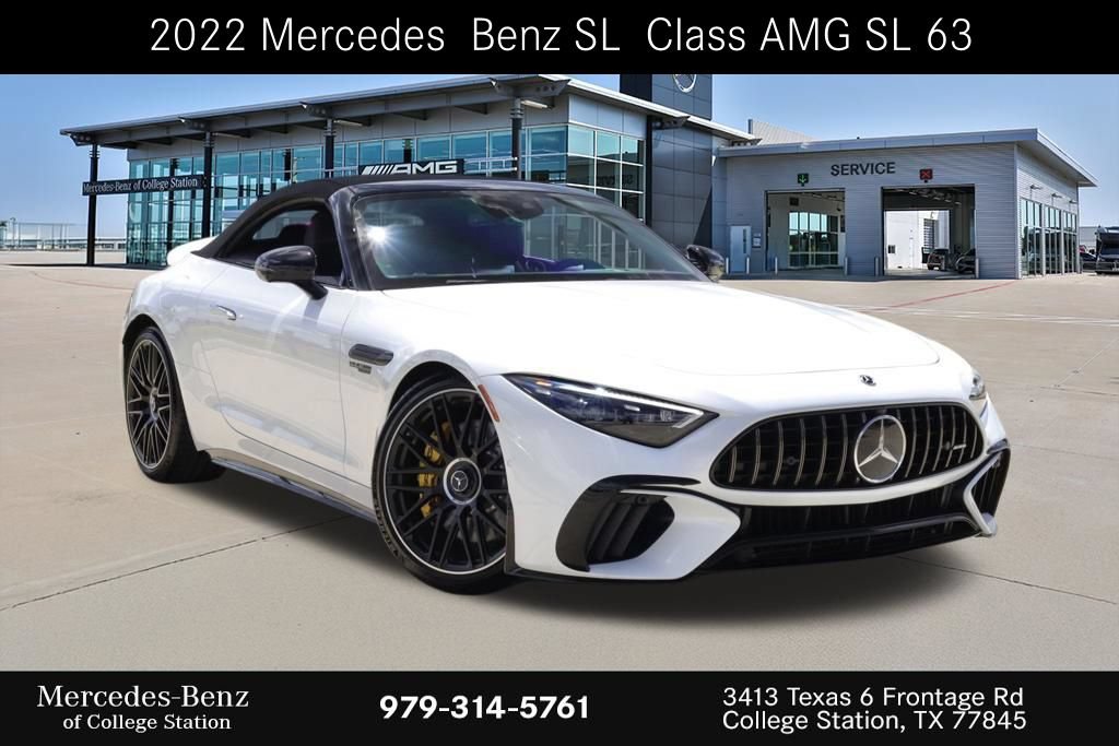 Certified 2022 Mercedes-Benz SL 63 AMG 4MATIC