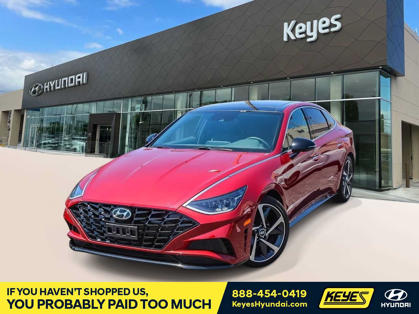 Certified 2023 Hyundai Sonata SEL Plus w/ Preferred Accessory Package FWD image 1