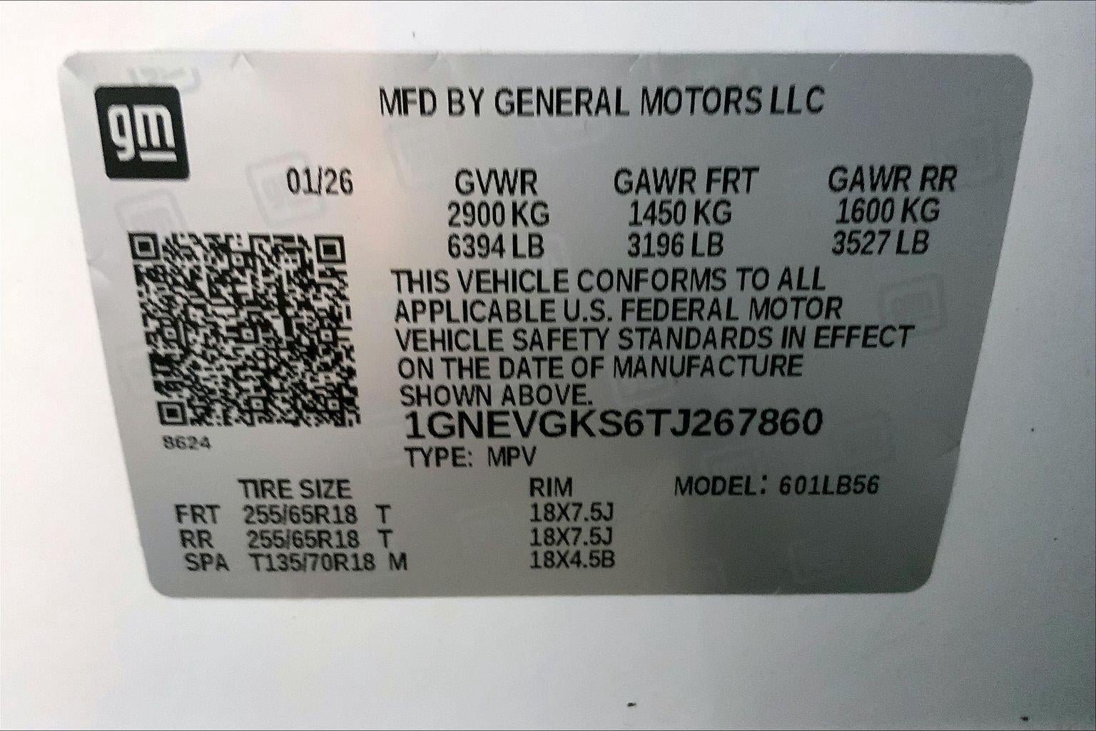 Used 2026 Chevrolet Traverse LT w/ Driver Confidence Package AWD/4WD image 32