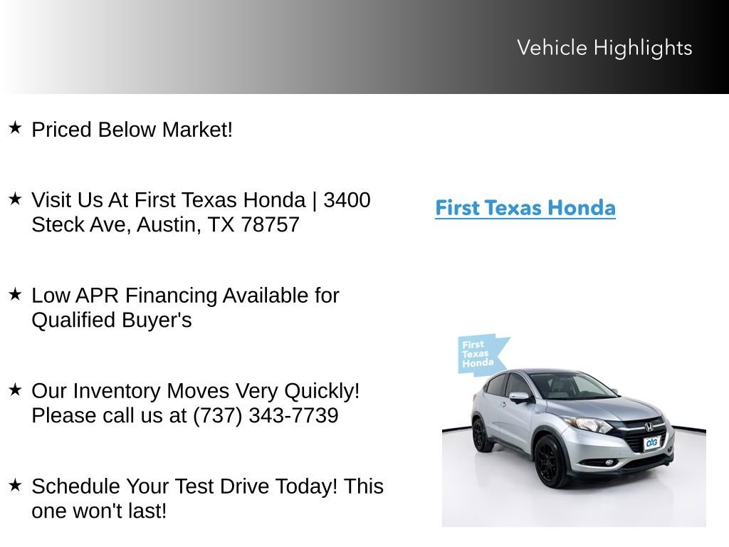 Used 2018 Honda HR-V EX image 10