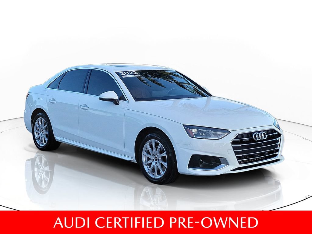Certified 2022 Audi A4 2.0T Premium AWD/4WD image 1