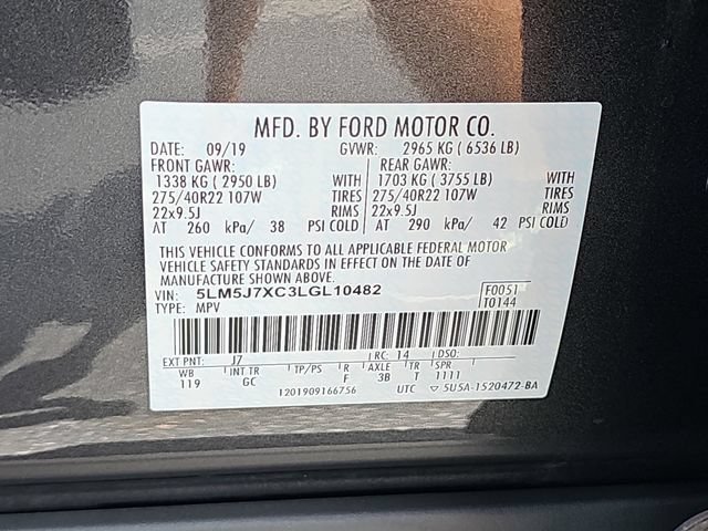 Used 2020 Lincoln Aviator Reserve w/ Equipment Group 202A AWD/4WD image 41