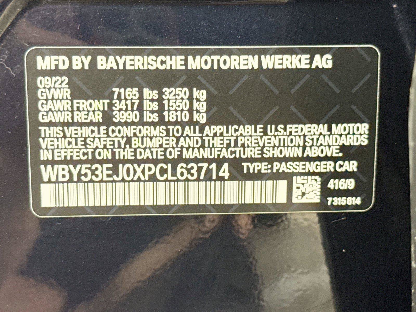 Used 2023 BMW i7 xDrive60 w/ Executive Package 2 AWD/4WD image 12