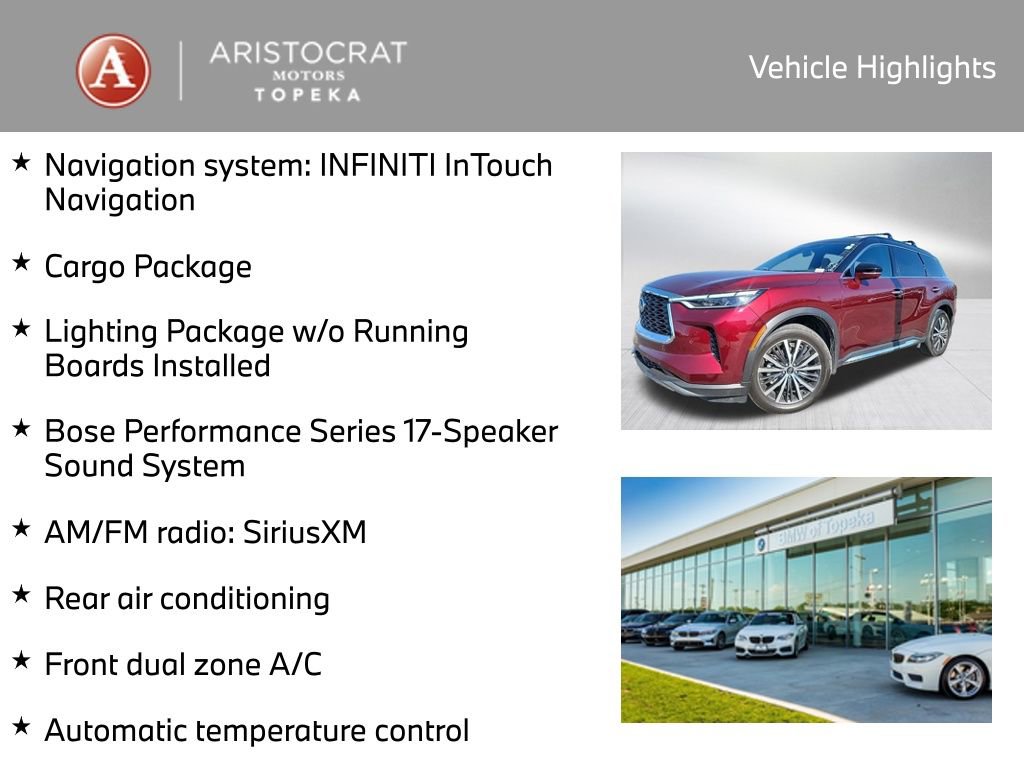 Used 2024 INFINITI QX60 Autograph image 2