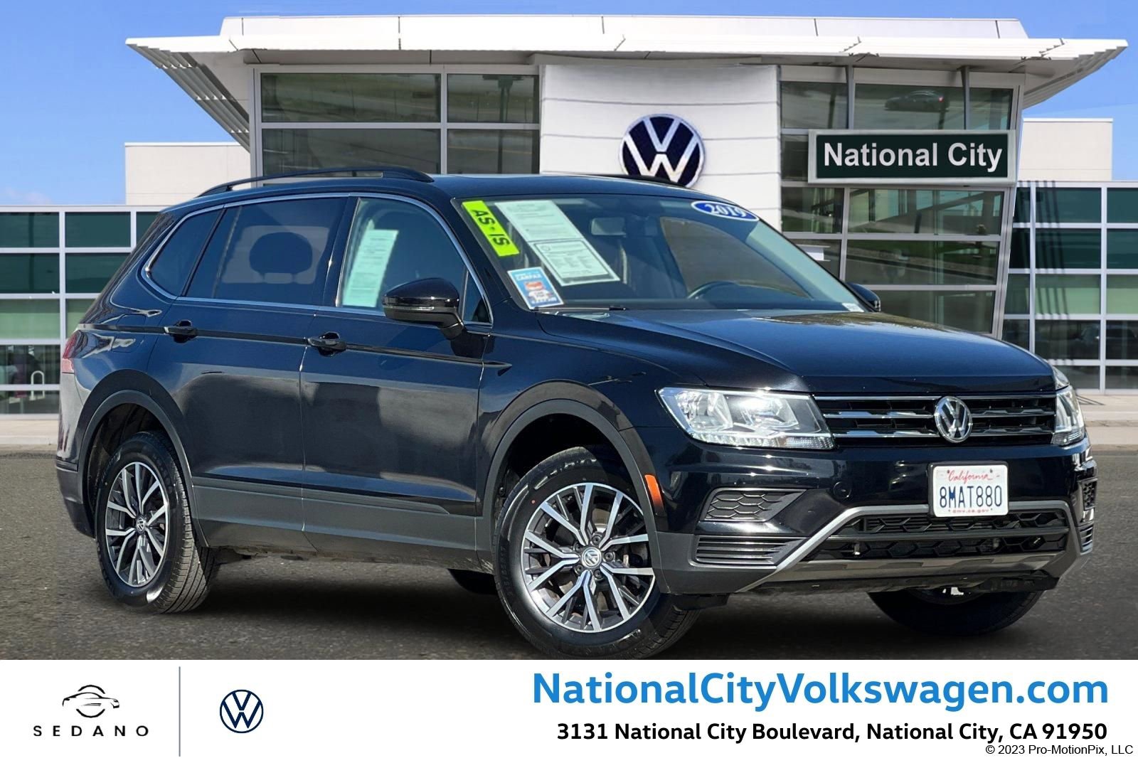 Used 2019 Volkswagen Tiguan SE w/ Panoramic Sunroof Package