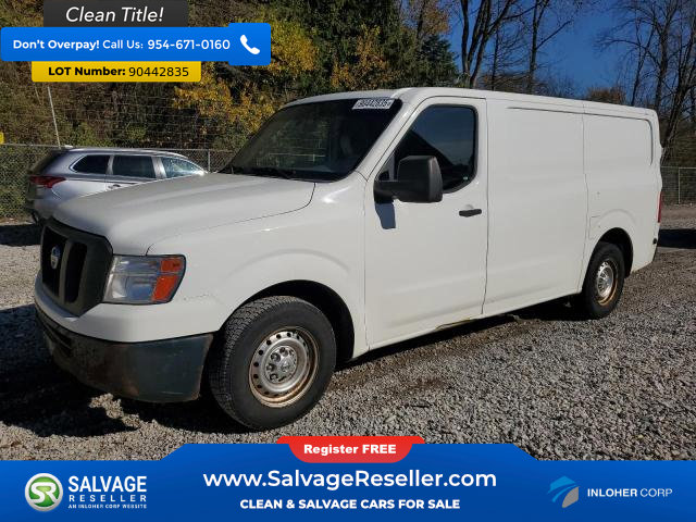 Used 2012 Nissan NV 1500 S w/ Side Curtain Airbag Pkg