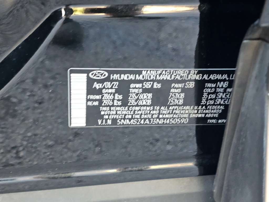Used 2022 Hyundai Santa Fe SEL FWD image 30