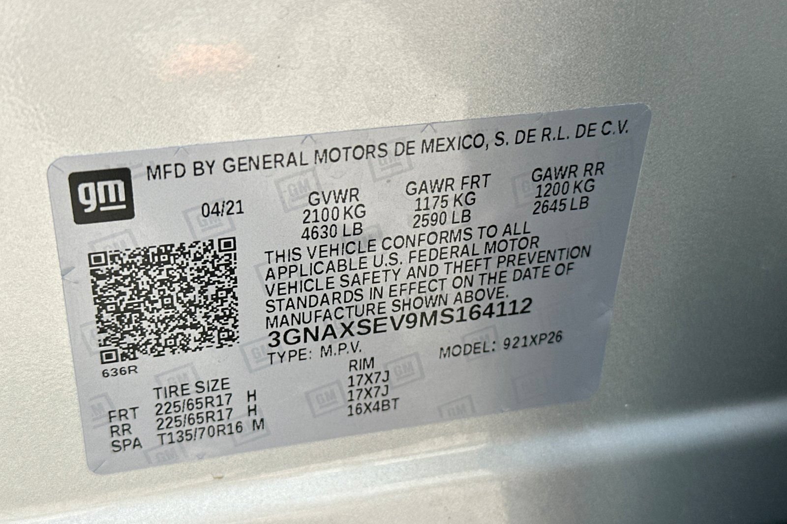 Used 2021 Chevrolet Equinox LS w/ LS Convenience Package AWD/4WD image 28