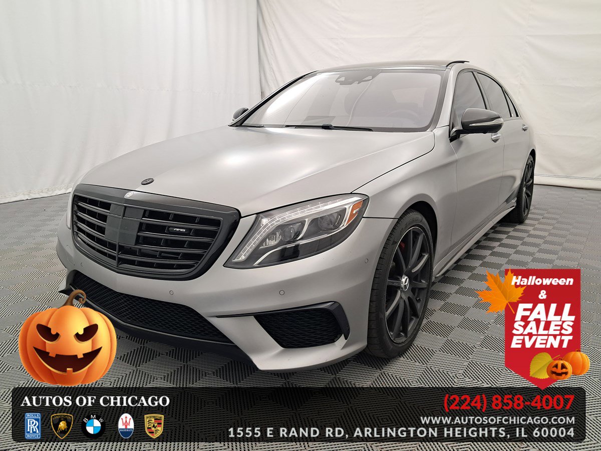 Used 2016 Mercedes-Benz S 63 AMG 4MATIC Sedan