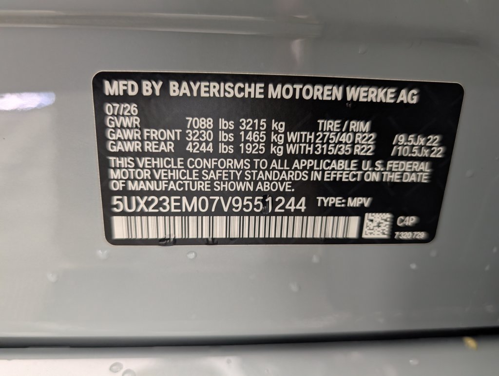New 2027 BMW X7 xDrive40i w/ M Sport Package AWD/4WD image 23