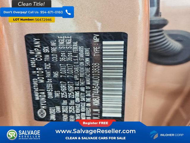 Used 2021 Hyundai Nexo Blue FWD image 16