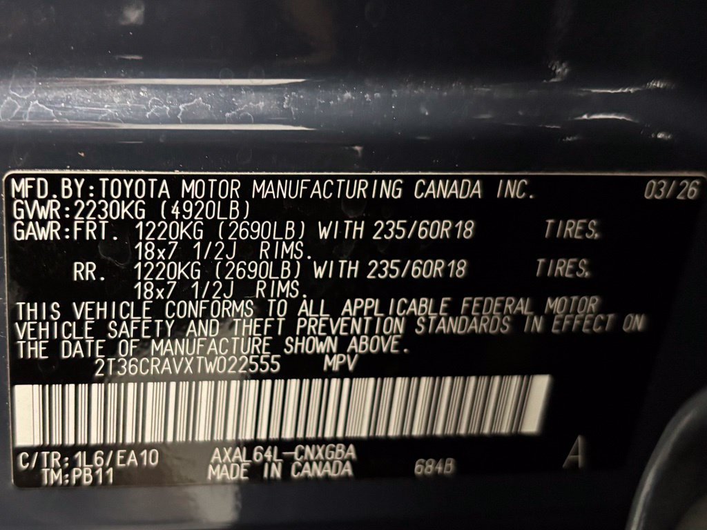 Used 2026 Toyota RAV4 Limited AWD/4WD image 11