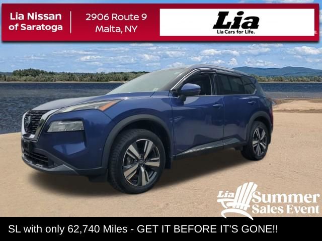 Used 2022 Nissan Rogue SL w/ SL Premium Package AWD/4WD image 1