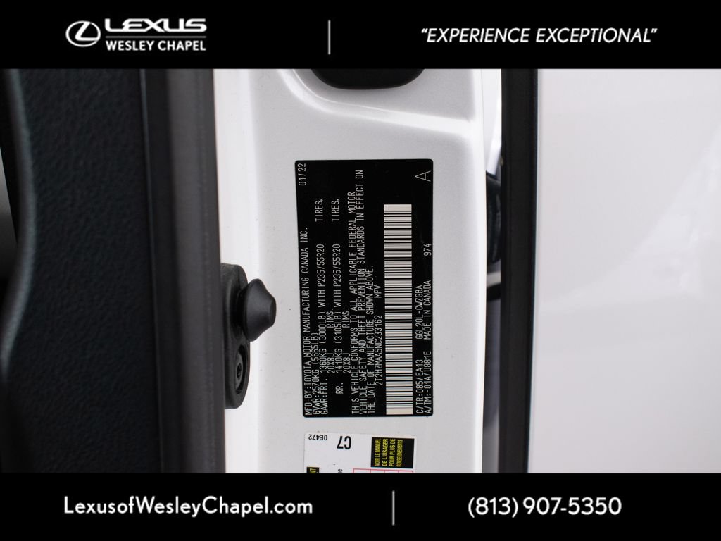 Used 2022 Lexus RX 350 FWD w/ Premium Package image 10