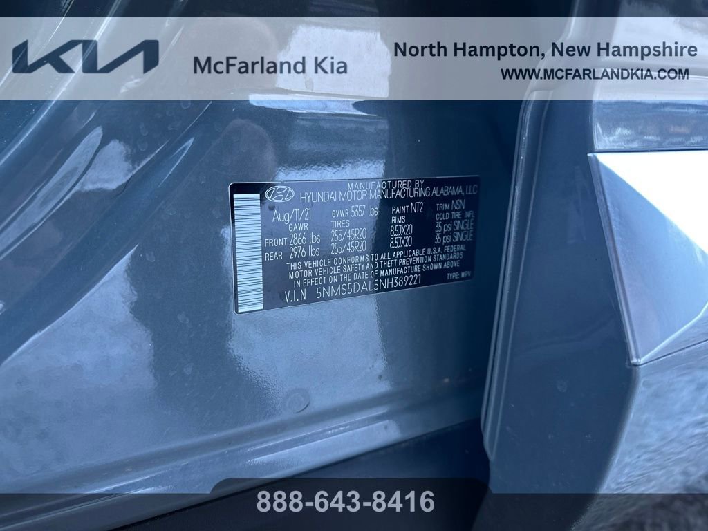 Used 2022 Hyundai Santa Fe Calligraphy image 25