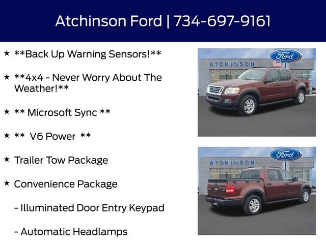 Used 2010 Ford Explorer Sport Trac XLT image 4